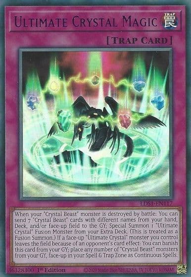 Ultimate Crystal Magic Purple Legendary Duelists: Season 1 Yu-Gi-Oh! card