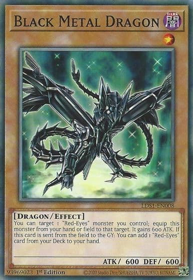 Black Metal Dragon Legendary Duelists: Season 1 Yu-Gi-Oh! card