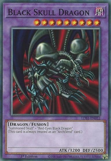 Black Skull Dragon Legendary Duelists: Season 1 Yu-Gi-Oh! card