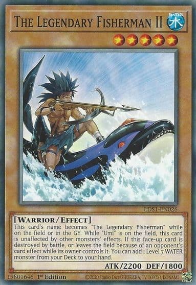 The Legendary Fisherman II Legendary Duelists: Season 1 Yu-Gi-Oh! card