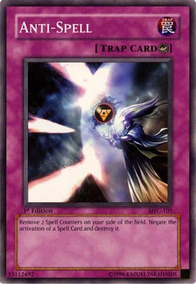 Anti Spell Magician's Force Yu-Gi-Oh! card