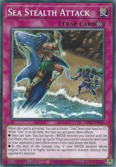 Sea Stealth Attack Legendary Duelists: Season 1 Yu-Gi-Oh! card
