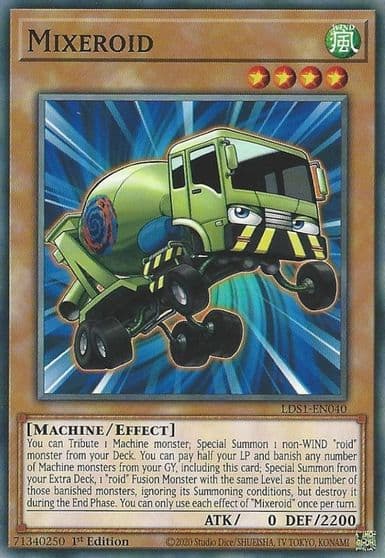 Mixeroid Legendary Duelists: Season 1 Yu-Gi-Oh! card