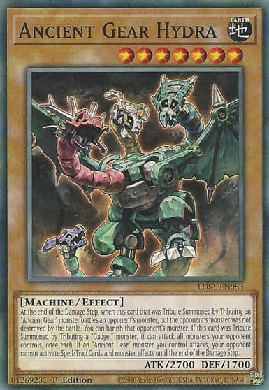 Ancient Gear Hydra Legendary Duelists: Season 1 Yu-Gi-Oh! card