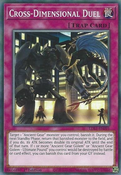 Cross Dimensional Duel Legendary Duelists: Season 1 Yu-Gi-Oh! card