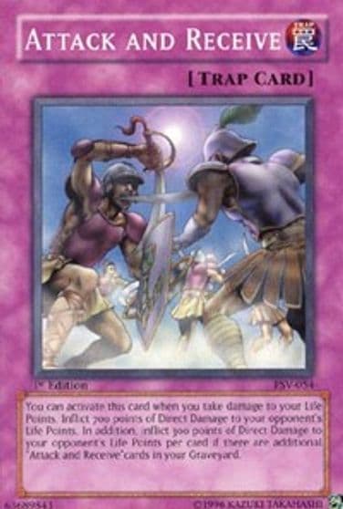 Attack and Receive Pharaoh's Servant Yu-Gi-Oh! card