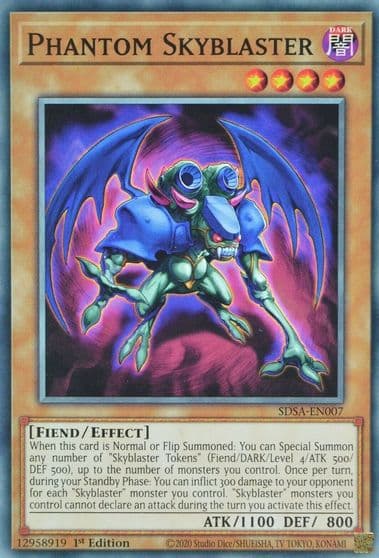 Phantom Skyblaster Structure Deck: Sacred Beasts Yu-Gi-Oh! card