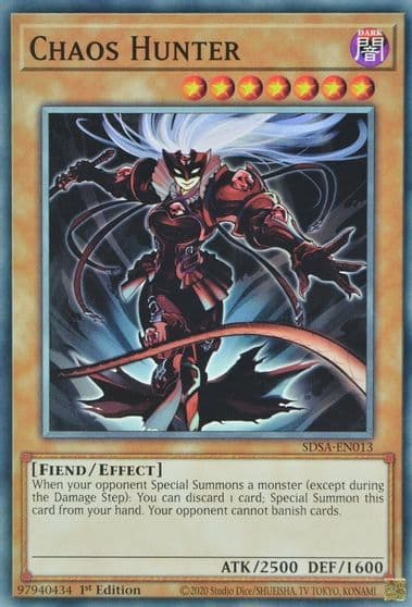 Chaos Hunter Structure Deck: Sacred Beasts Yu-Gi-Oh! card