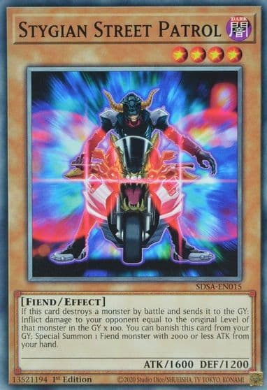 Stygian Street Patrol Structure Deck: Sacred Beasts Yu-Gi-Oh! card