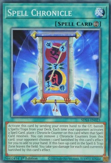 Spell Chronicle Structure Deck: Sacred Beasts Yu-Gi-Oh! card