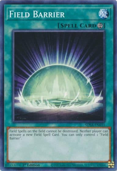 Field Barrier Structure Deck: Sacred Beasts Yu-Gi-Oh! card