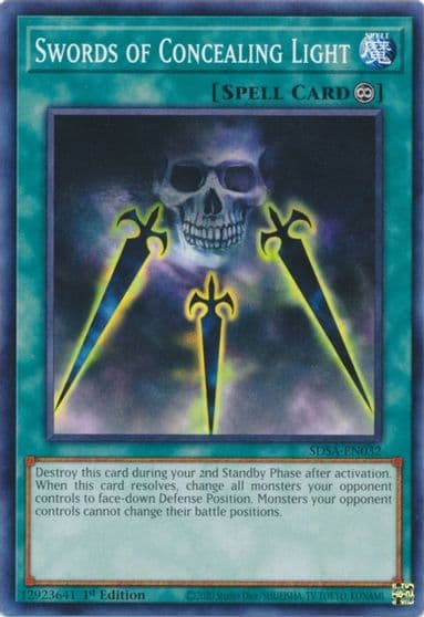 Swords of Concealing Light Structure Deck: Sacred Beasts Yu-Gi-Oh! card