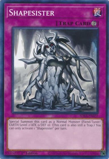 Shapesister Structure Deck: Sacred Beasts Yu-Gi-Oh! card