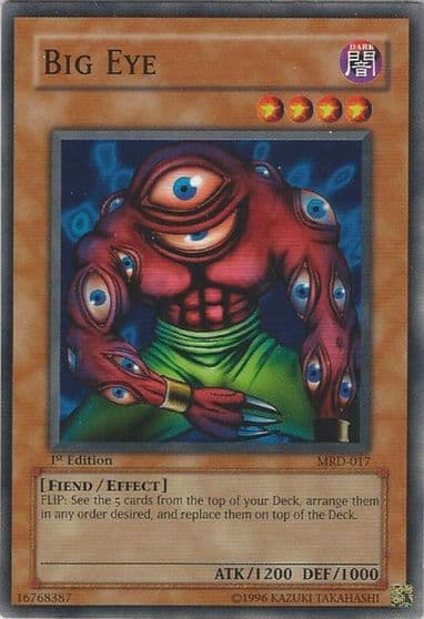 Big Eye Metal Raiders Yu-Gi-Oh! card