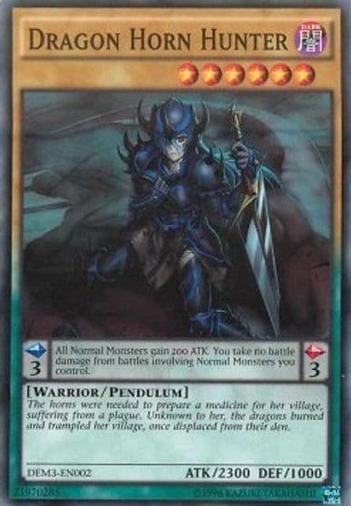 Dragon Horn Hunter Demo Deck 2016 Yu-Gi-Oh! card
