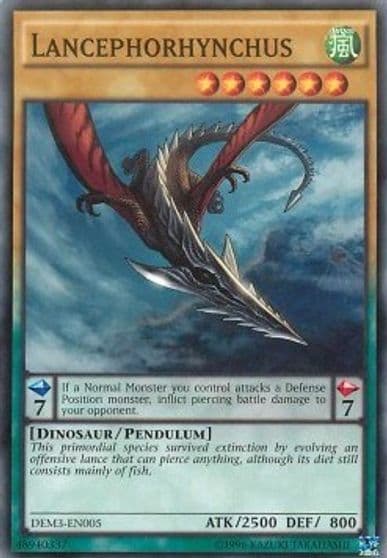 Lancephorhynchus Demo Deck 2016 Yu-Gi-Oh! card