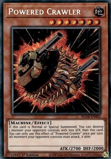 Powered Crawler Battles of Legend: Armageddon Yu-Gi-Oh! card