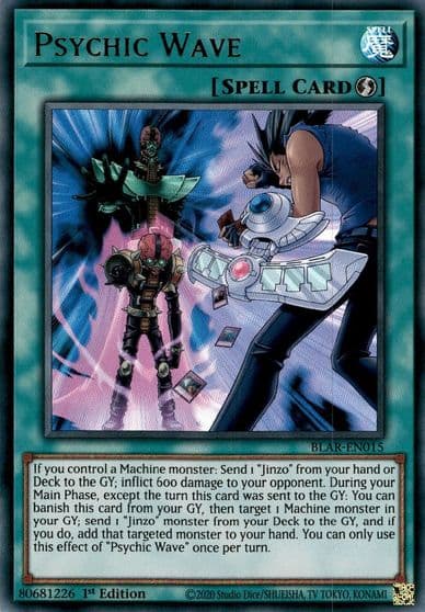 Psychic Wave Battles of Legend: Armageddon Yu-Gi-Oh! card