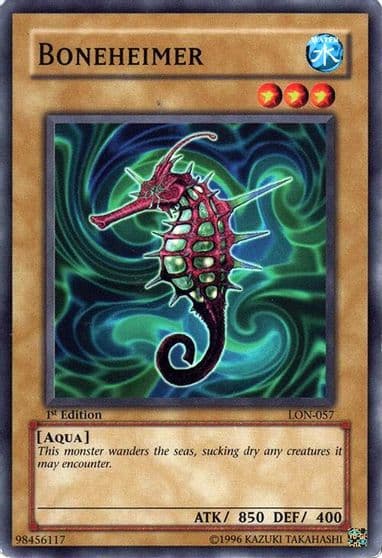 Boneheimer Labyrinth of Nightmare Yu-Gi-Oh! card