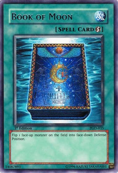 Book of Moon Pharaonic Guardian Yu-Gi-Oh! card