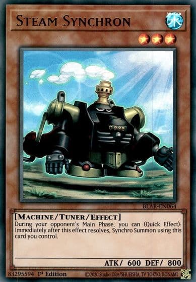 Steam Synchron Battles of Legend: Armageddon Yu-Gi-Oh! card
