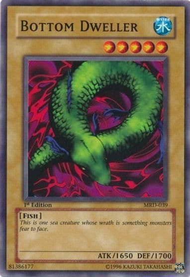 Bottom Dweller Metal Raiders Yu-Gi-Oh! card