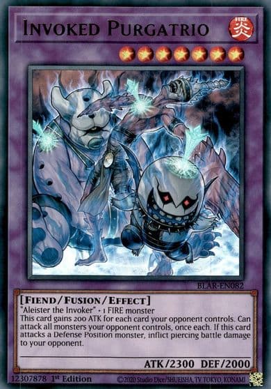 Invoked Purgatrio Battles of Legend: Armageddon Yu-Gi-Oh! card