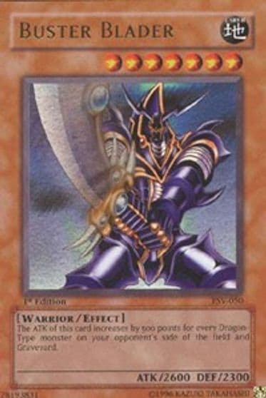 Buster Blader Pharaoh's Servant Yu-Gi-Oh! card