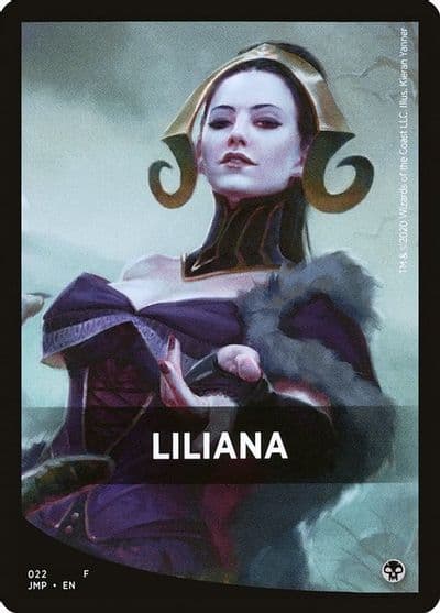 Liliana Theme Card Jumpstart Magic card