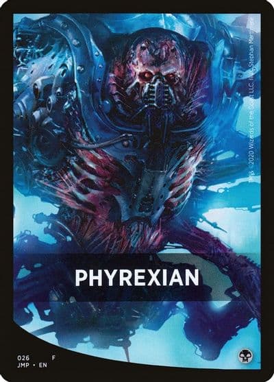 Phyrexian Theme Card Jumpstart Magic card