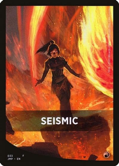 Seismic Theme Card Jumpstart Magic card