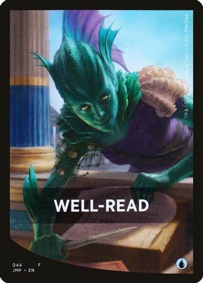 Well Read Theme Card Jumpstart Magic card