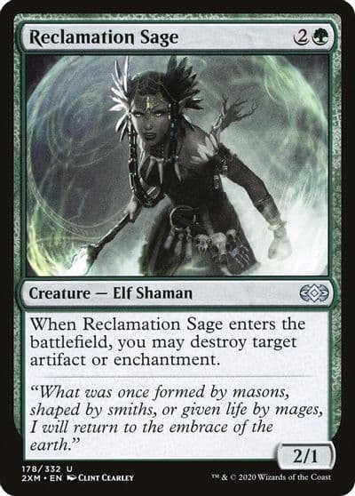 Reclamation Sage Double Masters Magic card