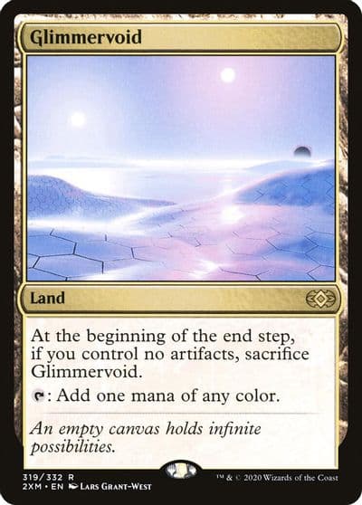 Glimmervoid Double Masters Magic card
