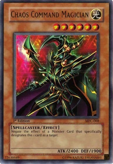 Chaos Command Magician Magician's Force Yu-Gi-Oh! card