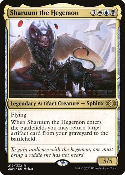 Sharuum the Hegemon Double Masters Magic card