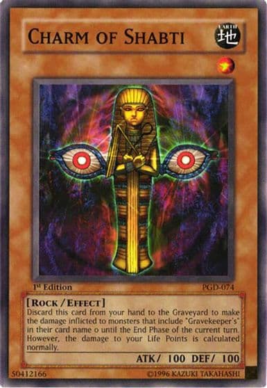 Charm of Shabti Pharaonic Guardian Yu-Gi-Oh! card