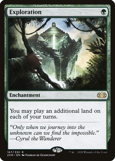 Exploration Double Masters Magic card