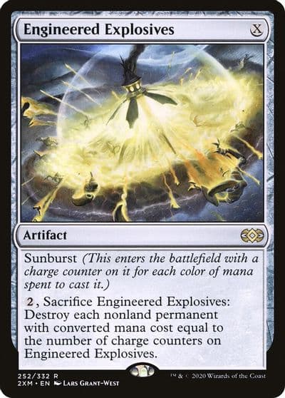 Engineered Explosives Double Masters Magic card