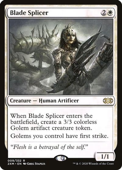 Blade Splicer Double Masters Magic card