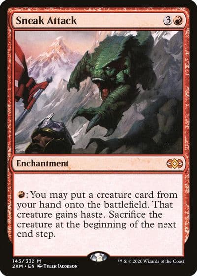 Sneak Attack Double Masters Magic card