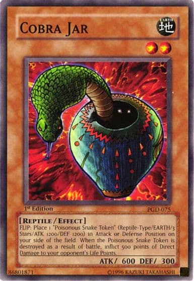 Cobra Jar Pharaonic Guardian Yu-Gi-Oh! card