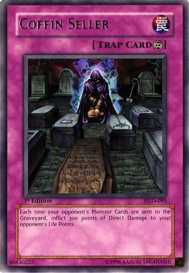 Coffin Seller Pharaonic Guardian Yu-Gi-Oh! card