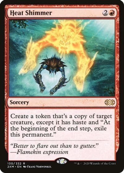Heat Shimmer Double Masters Magic card