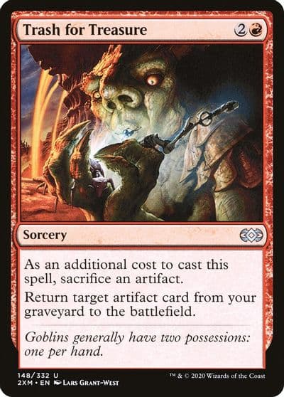 Trash for Treasure Double Masters Magic card