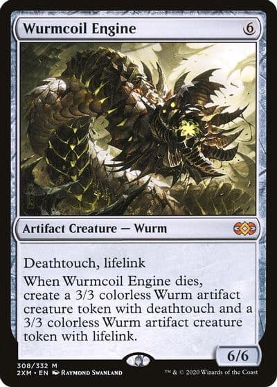 Wurmcoil Engine Double Masters Magic card