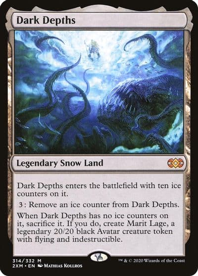 Dark Depths Double Masters Magic card