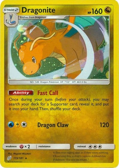 Dragonite (Cosmos Holo) Miscellaneous Cards & Products Pokemon card
