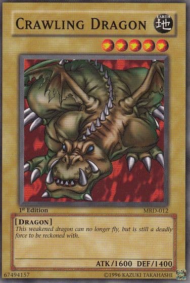 Crawling Dragon Metal Raiders Yu-Gi-Oh! card