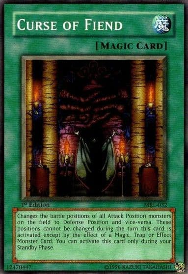 Curse of Fiend Magic Ruler Yu-Gi-Oh! card
